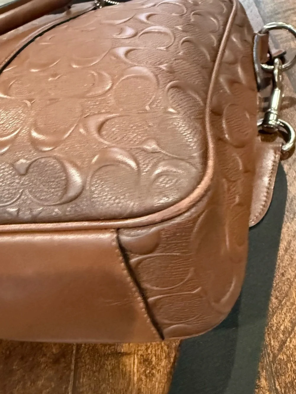 Coach Perry Logo Laptop Handbag